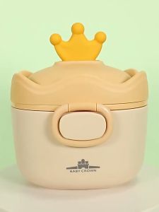 Royal Crown Portable Milk Powder Container Airtight Baby Food Milk Container Formula Dispenser with Scoop Food Storage