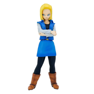 Bandai | New Dragon Ball Z Figure No.18 The Android 18 Standing Ver. Anime Figure Android 17 Model