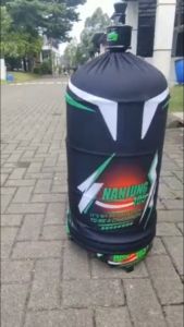 KERODONG FULL PRINTING SANGKAR LOVEBIRD - NANJUNG 105