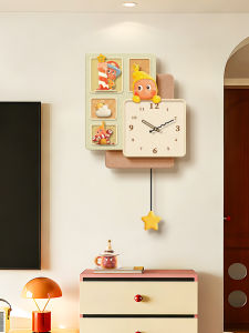ZEDUO | Silent Decorative Mid-century Modern Clock