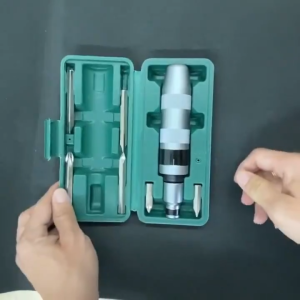 7PCS/13PCS Professional Portable Impact Driver Screwdriver Drive Impact Screwdriver Set 1/2 Inch Hand Impact Driver Multi-Purpose Extractor Tool Slotted Remove Damaged Screws
