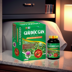 GIẢI ĐỘC GAN - HỘP 1 CHAI X 60 VIÊN_GIẢO CỔ LAM VÀ DIỆP HẠ CHÂU