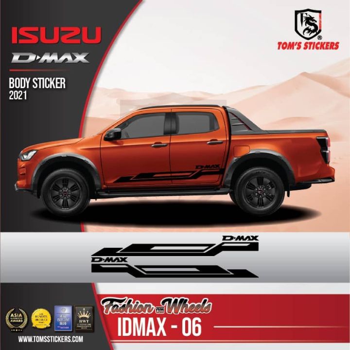 Isuzu Direct Injection Sticker 👍👍 ISUZU D-MAX CAR BODY STICKER SET IDMAX - 06 | Lazada Malaysia