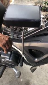 Ghế Đơn Inox Cao Cấp An Toàn Cho Bé Phù Hợp Xe Tay Ga HONDA - GHẾ ĐÔN SỐ