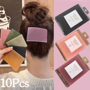 10Pcs Non-marking Bangs Posted On Forehead Women Broken Hair Sticky Velcro Hair Accessories