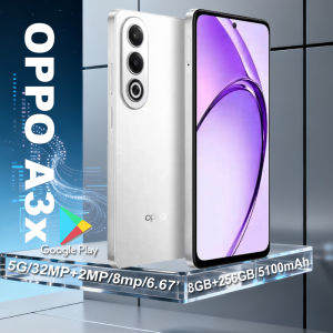 OPPO | OPPO A3x 5G 8+256GB/300% super volume 5100mah long battery life fashion smart music phonee