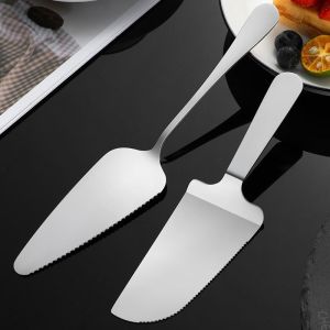 Stainless Steel Cake Server Triangle Pizza Knife Kitchen Cheese Cutter Creative Baking Tool Home Cream Knife
