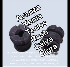 karet stoper shock depan Avanza Xenia calya sigra terios rush Veloz bahan rubber original