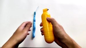 Waterproof Handheld Underwater Sport Selfie Stick Monopod Pole floating hand grip diving ( GP81Yellow)