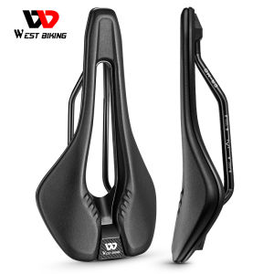 WEST BIKING Bike Saddle Seat Comfortable Memory Foam Saddle Seat For MTB Waterproof PU Leather Road Bicycle Saddle Breathable Cycling Seat Bike Accessories