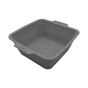 Food Grade Silicone Nonstick Bread Leavening Basket Foldable Round & Oval and Square Home Baking Easy to Clean Fermentation Bowl