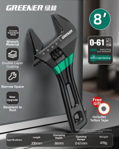 Multifunctional Universal Plumbing Wrench