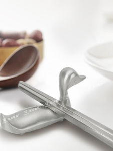 Đồ Ăn Uống Bằng Thép Không Gỉ 304 Hình Vịt Treo Thìa Đĩa Đựng Thức Ăn Dùng Tại Nhà Khách Sạn Nhà Hàng Nhà Hàng Trung Quốc