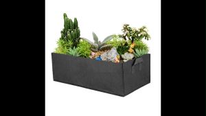 Plant Grow Bag with Handles 6 Gallon Nonwoven Fabric Garden Grow Bag for Outdoor Vegetables Plant Flowers