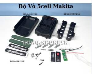 Vỏ Mạch Makita Phổ Thông 21V( Vỏ Nhựa Dẻo 30cell 20cell 15cell 10cell 5cell 18650 )