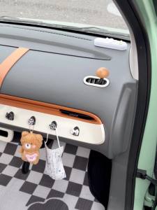 Changan Lumin สติ๊กเกอร์ตกแต่งภายในอุปกรณ์เสริมดัดแปลงย้อนยุคคอนโซลกลางอุปกรณ์ตกแต่งภายใน