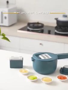 K3943 多功能沥水切菜器 / K3943 Multifunctional Drainer Cutter / K3943 Pemotong Sayur Penyaliran Pelbagai Fungsi