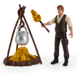 Bộ Mô Hình Nấu Ăn Ngoài Trời 4 Món Bộ Đồ Chơi Giáo Dục Mô Phỏng Đồ Chơi Động Vật Tĩnh Đồ Chơi Mô Phỏng Cho Trẻ Em Từ 3 Tuổi Trở Lên