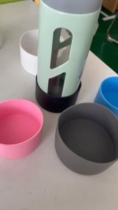 7.5cm Pelindung Botol Minum Tumbler Silicone Pelindung Bawah Botol Minum