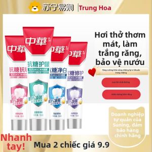 Kem Đánh Răng Trắng Sáng Chống Dính Đường Bảo Vệ Nướu Hơi Thở Thơm Mát