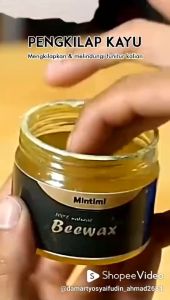 BB7 - BeeWax Wood Gel Pengkilap Kayu Furniture Kitchen Set Pelindung Pelapis Kayu Meja Kursi Lemari Lilin Gel Lebah Alami