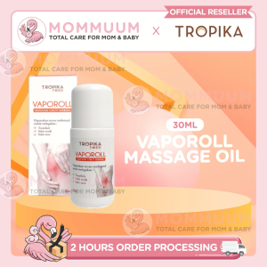 TROPIKA Traditional Herbal Massage Oil Vaporoll 30ml - Relieves Joint Muscle Aches & Sprains