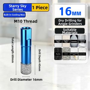 DAIENGONGJU | Universal Dry Hole Cutting Drill Bit for Porcelain Tile Marble Glass Slate Granite