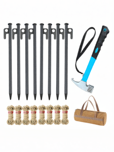 BroadField | Windproof Beach Camping Tent Pegs