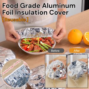 【Reusable】Food Grade Aluminum Foil Insulation Cover