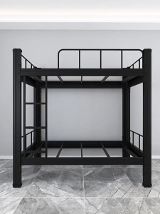 WD เตียงสองชั้น เตียงสองชั้น เตียงสองชั้นหอพักนักเรียนเตียงพนักงานหอพักเตียงสองชั้น เตียงสองชั้น เตียงเหล็กสองชั้น เตียงมีความทนทาน