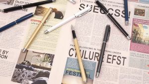 Metal Neutral Pen，Business Signing Pen Office Gift Signing Pen School Stationery Supplies Writing Pen Ink Pen Signature Pen Black Color Metal Blank Sublimation Ink Ballpoint Pen for Office for High-End Gifts