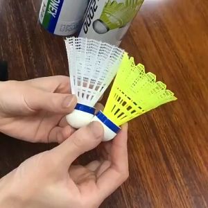 YONEX Nylon Ball Shuttlecock MAVIS 600 Badminton Shuttlecock Play Stability Training Outside Windproof Import 6 Pcs In A Tube