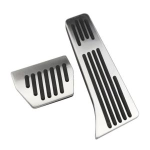 Car Aluminum Foot Rest Pedals Set Car Pedals Cover Fit for BMW 3 Series New 1 Series X1 M3 E30 E36 E39 E46 E87 E90 E91 E92 E93