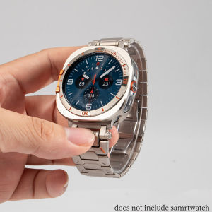 Titanium Alloy Strap+Case for Samsung Galaxy Watch Ultra 47mm Alloy Bumper Cover for Galaxy Ultra 2025 Luxury Men Strap Correa
