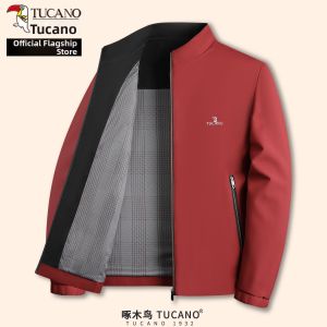 TUCANO | Mens Mid-aged Business Casual Jacket Stand Collar