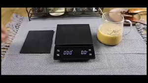 Cân điện tử mini 3kg/0.1g E6016Cân pha cà phê tiểu ly điện tử Độ chính xác caoPin/Mẫu sạc