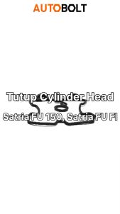 Seal Cylinder Head Satria FU 150 Lama Gasket Cover Karet Tutup Cop Sil Silinder Old Karbu Karburator