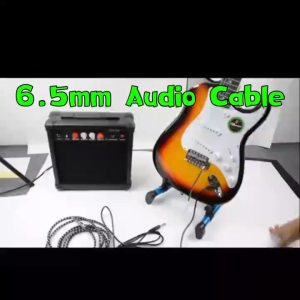 สายแจ็คกีตาร์ KAWES [3M/6M] สายสัญญาณเสียงกีต้าร์ไฟฟ้า Premium Gold Plated ลดเสียงรบกวน 99% แข็งแรงทนทาน