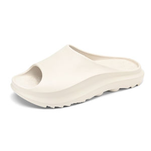 Mens Sports Slippers Summer Outdoor Thick Bottom Basketball Slippers Anti-slip Soft Bottom Beach Couples Casual Slip-On Shoes