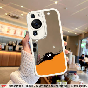 Huawei Pura80 Phone Case Mirror Cat Design Soft Silicon Full Cover Protective Shell for P60Pro P40 P30 P20 P50E Anti-Fall