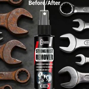 120ML Strong Rust Remover For BNM - Removes Rust From Metals Restores Like-New Gloss Multi-Purpose Metal Rust Removal Tool