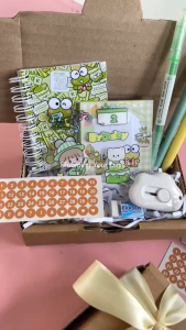 Alat Tulis Set 10 In 1 SET /Free Bag Paket Alat Tulis Karakter Pensil Penghapus Penggaris mymelody cinnamoroll cute stationery