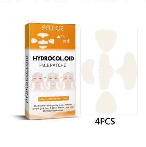 EELHOE แผ่นแปะสิวที่มองไม่เห็นแผ่นแปะแปะจมูกหน้าผากแก้มรอยกำจัดสิวที่จุดซ่อมสติกเกอร์ไฮโดรคอลลอยด์กันน้ำแผ่นแปะไฮโดรคอลลอยด์ขนาดใหญ่แผ่นแปะที่กดสิว Seluruh Wajah สิวปกป้องผิวทำความสะอาดหน้าผากจมูกคาง