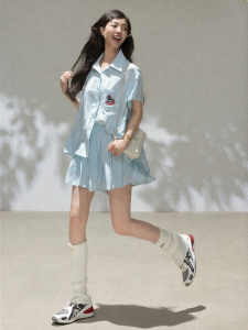 KEIKO | Cool Feeling Shirt and Skirt Set