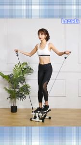 [HCM]Máy chạy bộ Máy đạp bước nam nữ dùng tại nhà máy đạp bước bộ yên tĩnh đa chức năng rèn luyện sức khỏe