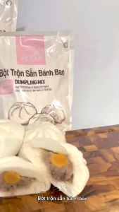 Bột bánh bao Xe Đạp loại 1 kg bột trộn sẵn thơm ngon phồng xốp không chất bảo quản