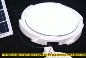 Solar Ceiling light with Solar Panel 3000W outdoor waterproof IP68 Original lamp outdoor 7930 LED lights