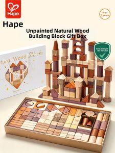 Hape | Early Education Educational Wooden Blocks Toys for Babies Toddlers