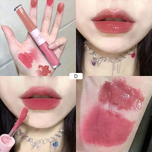 🔥Orfila 2 In 1 Double Head Matte Glossy Liquid Lipstick Set Long Lasting Waterproof Silk Velvet Lip Makeup Mirror Surface Water Light Lip Rouge Lip Gloss Lip Tint