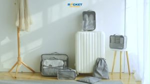 Luggage Organizer Packing Bag Shoes and Underwear Compression Storage Bag for Travel Carry On Luggage Waterproof